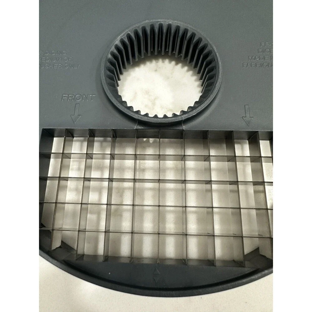 Cuisinart Elemental 13-Cup Food Processor FP-13DG Dicing Grid Square Shape NEW! - Picture 3 of 4